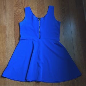 Cobalt blue dress
